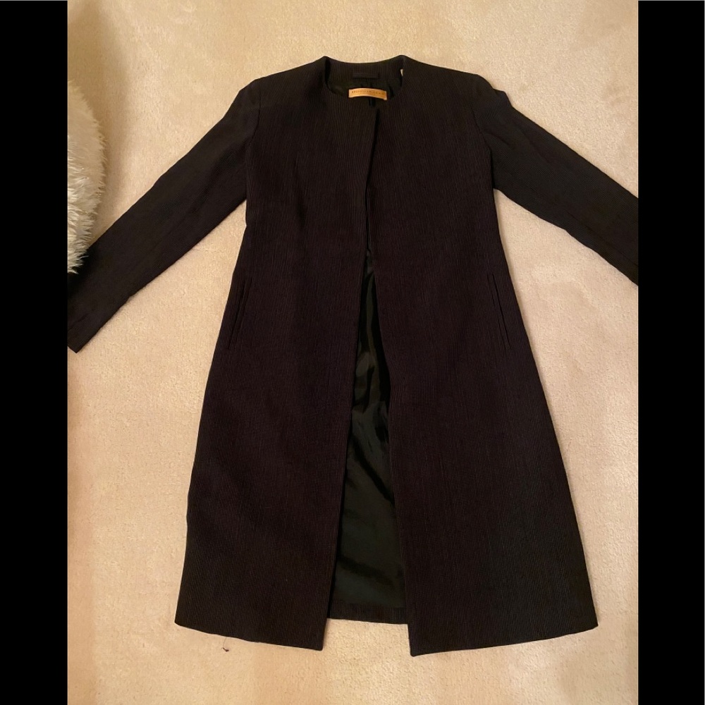 (2) Donna Karan Signature set dress with coat